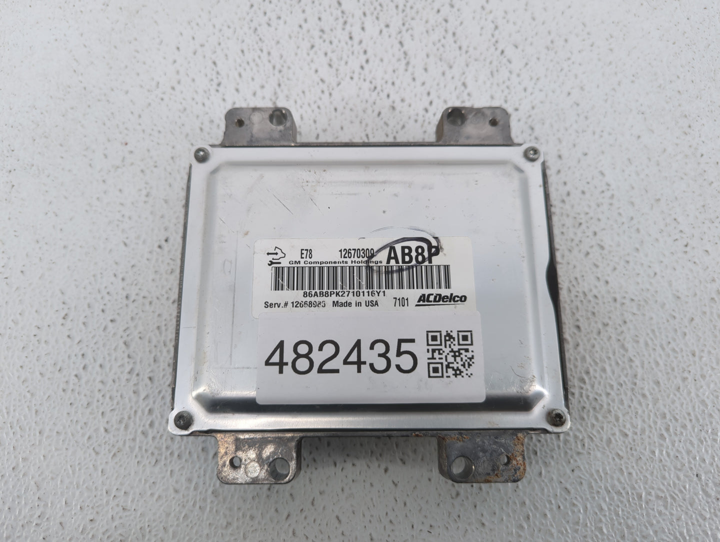 2017-2019 Chevrolet Sonic PCM Engine Control Computer ECU ECM PCU OEM P/N:12668986 12677671 Fits Fits 2017 2018 2019 2020 20