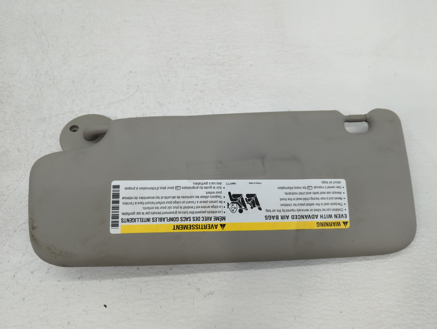 2012-2019 Chevrolet Sonic Sun Visor Shade Replacement Passenger Right Mirror Fits Fits 2012 2013 2014 2015 2016 2017 2018 20