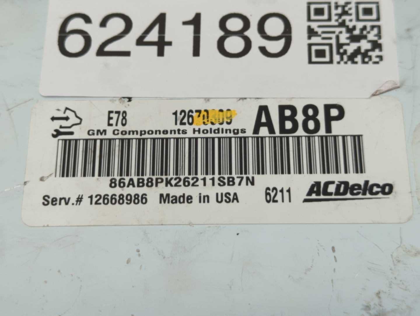 2017-2019 Chevrolet Sonic PCM Engine Control Computer ECU ECM PCU OEM P/N:12668986 12670309 Fits Fits 2017 2018 2019 2020 20