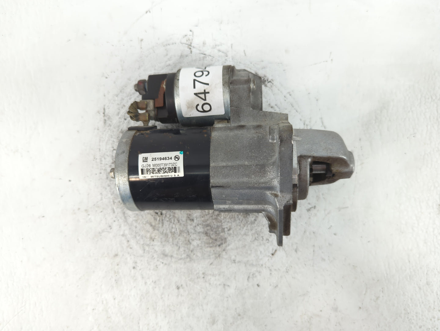 2012-2019 Chevrolet Sonic Car Starter Motor Solenoid OEM P/N:25194634 Fits OEM Used Auto Parts - Oemusedautoparts1.com