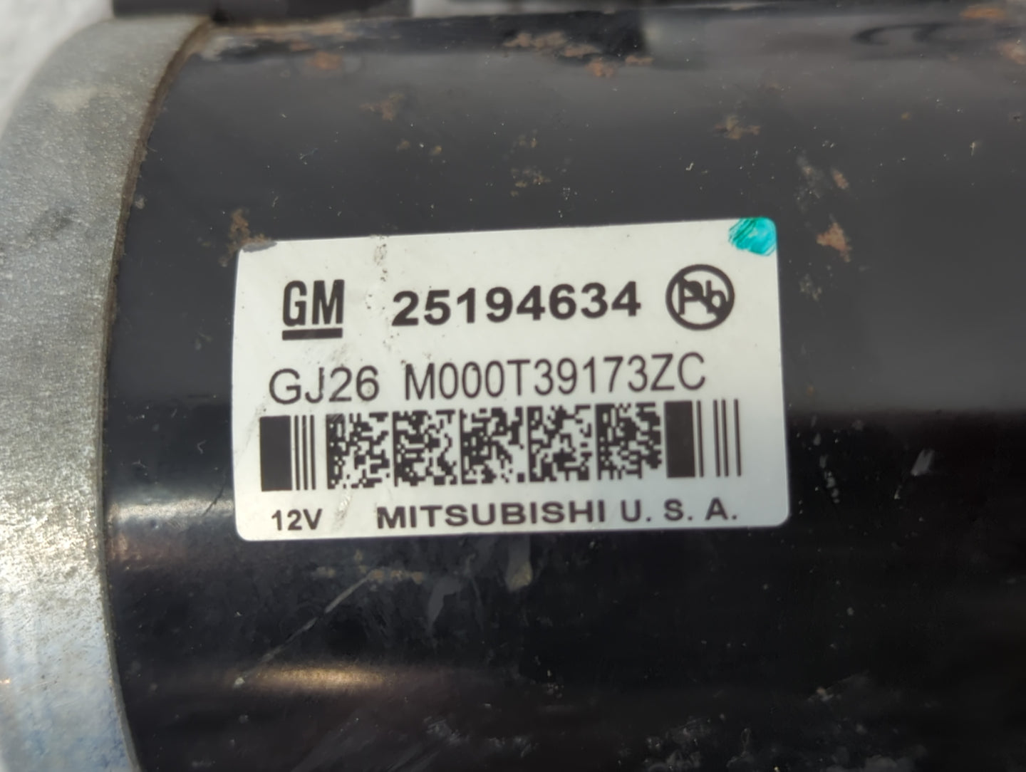 2012-2019 Chevrolet Sonic Car Starter Motor Solenoid OEM P/N:25194634 Fits OEM Used Auto Parts - Oemusedautoparts1.com