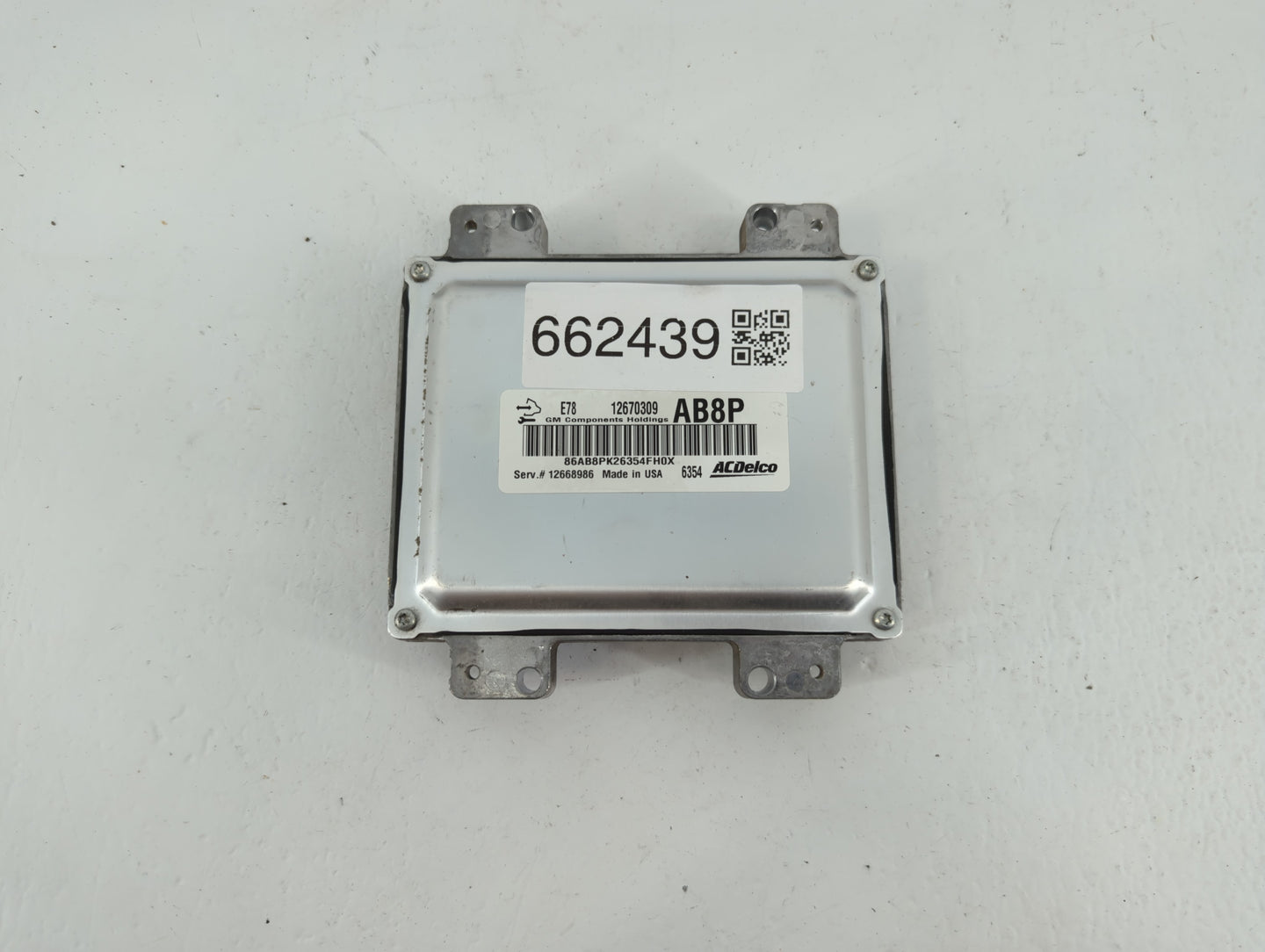 2017-2019 Chevrolet Sonic PCM Engine Control Computer ECU ECM PCU OEM P/N:12668986 E78 12670309 Fits Fits 2017 2018 2019 202