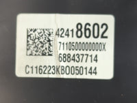 2016-2018 Chevrolet Spark Instrument Cluster Speedometer Gauges P/N:42418602 Fits Fits 2016 2017 2018 OEM Used Auto Parts - 