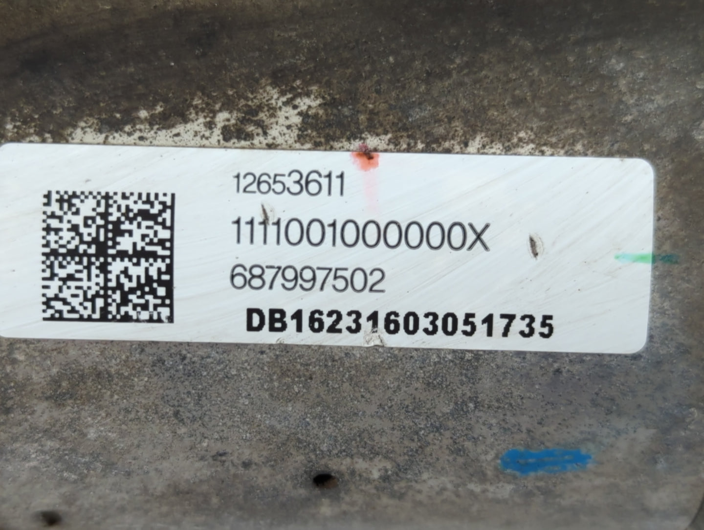 2017 Chevrolet Spark Car Starter Motor Solenoid OEM P/N:12653611 Fits OEM Used Auto Parts - Oemusedautoparts1.com