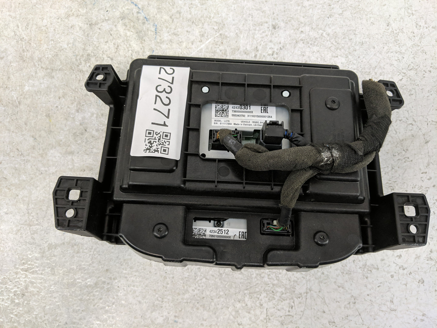 2016-2017 Chevrolet Spark Information Display Screen - Oemusedautoparts1.com