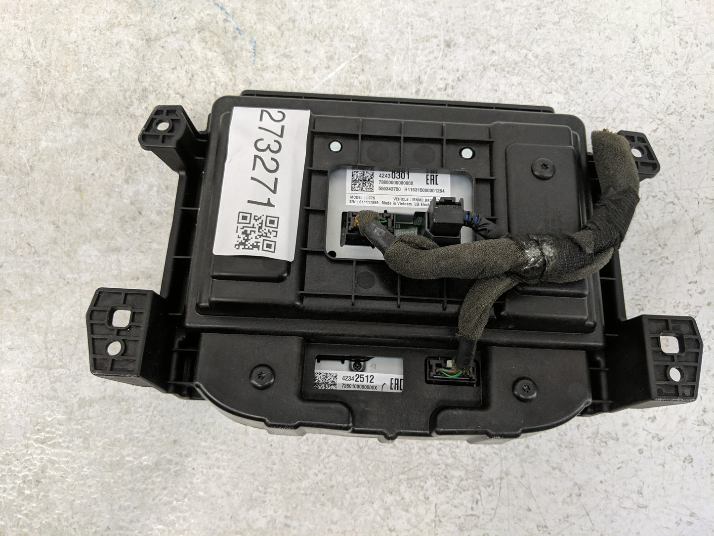 2016-2017 Chevrolet Spark Information Display Screen - Oemusedautoparts1.com