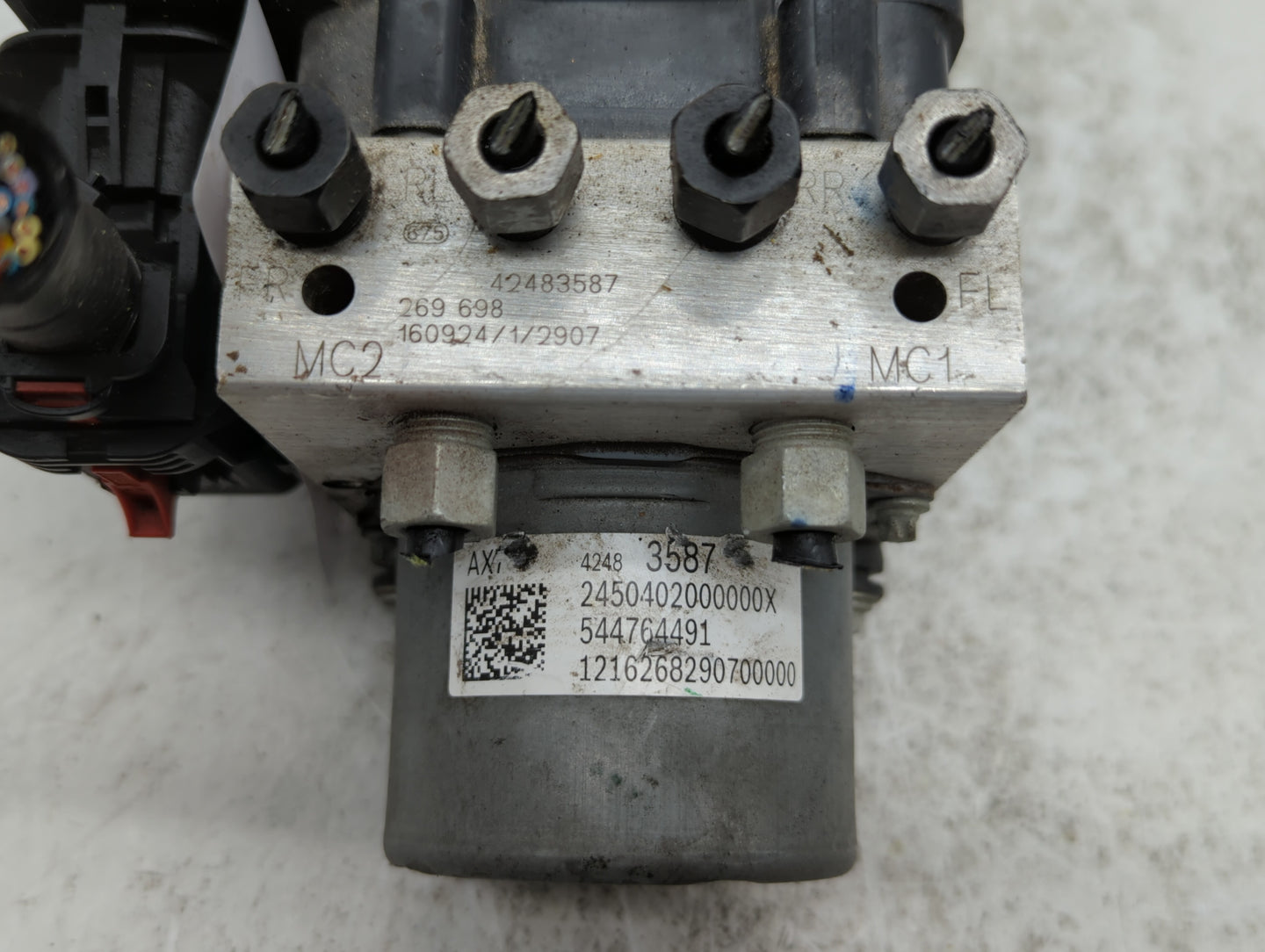 2017 Chevrolet Spark ABS Pump Control Module Replacement P/N:42483587 Fits OEM Used Auto Parts - Oemusedautoparts1.com