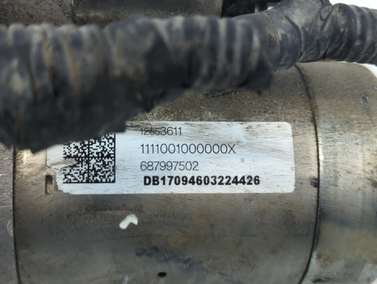 2017 Chevrolet Spark Car Starter Motor Solenoid OEM P/N:12653611 Fits OEM Used Auto Parts - Oemusedautoparts1.com