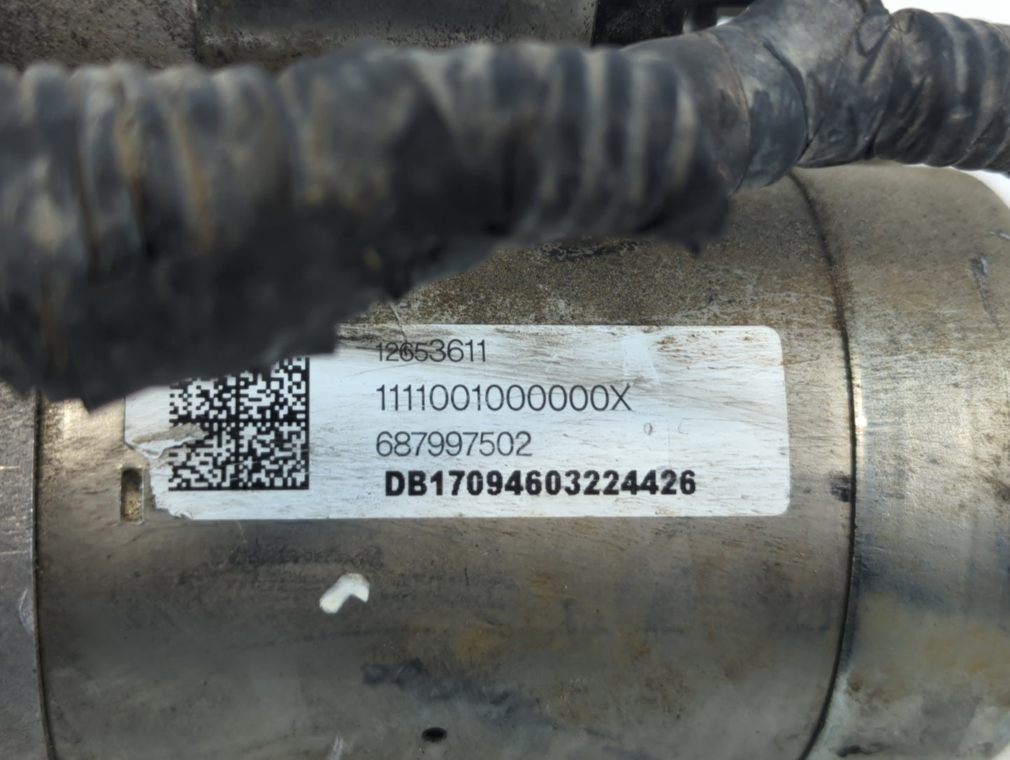 2017 Chevrolet Spark Car Starter Motor Solenoid OEM P/N:12653611 Fits OEM Used Auto Parts - Oemusedautoparts1.com