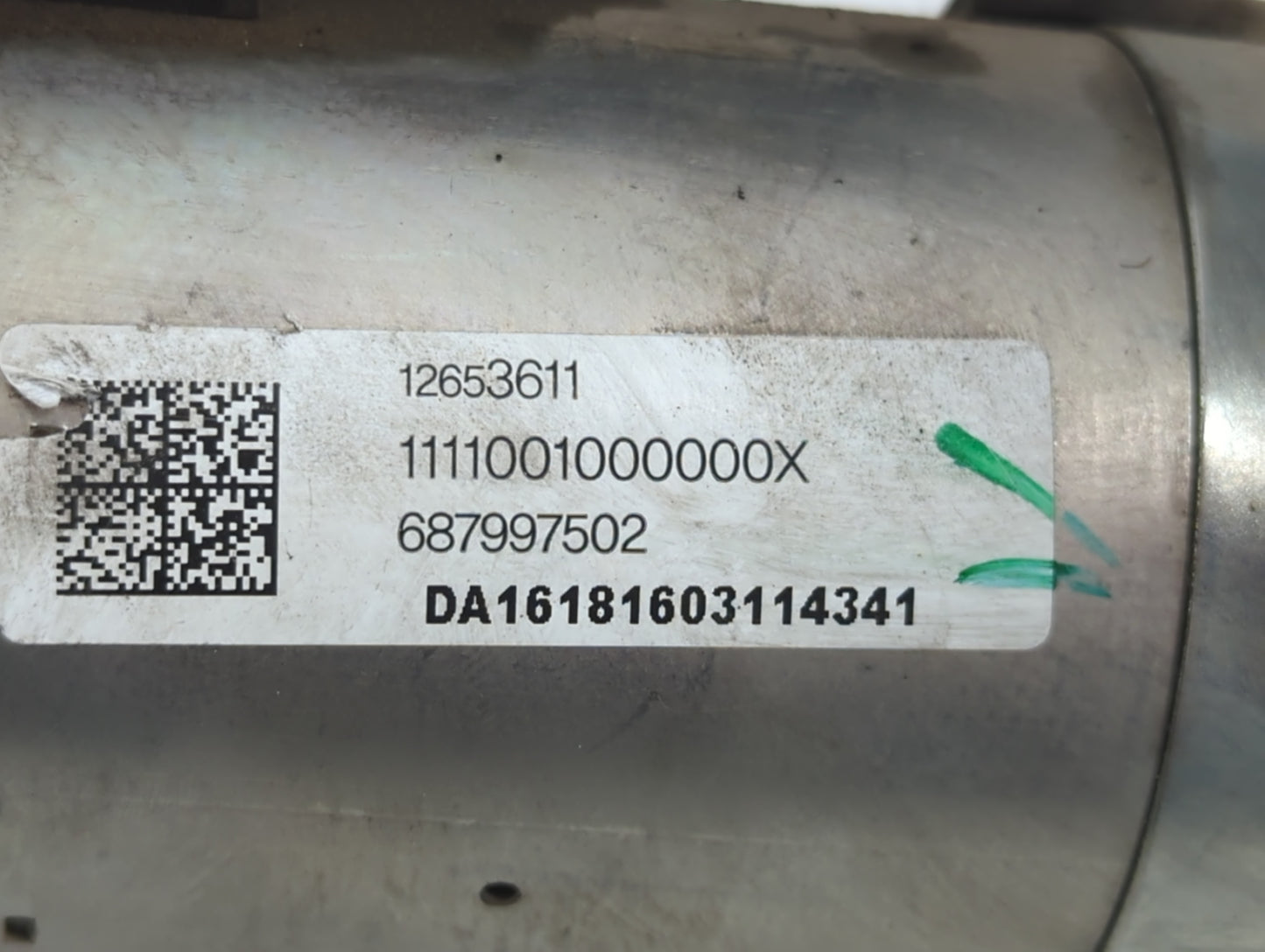 2017 Chevrolet Spark Car Starter Motor Solenoid OEM P/N:12653611 Fits OEM Used Auto Parts - Oemusedautoparts1.com