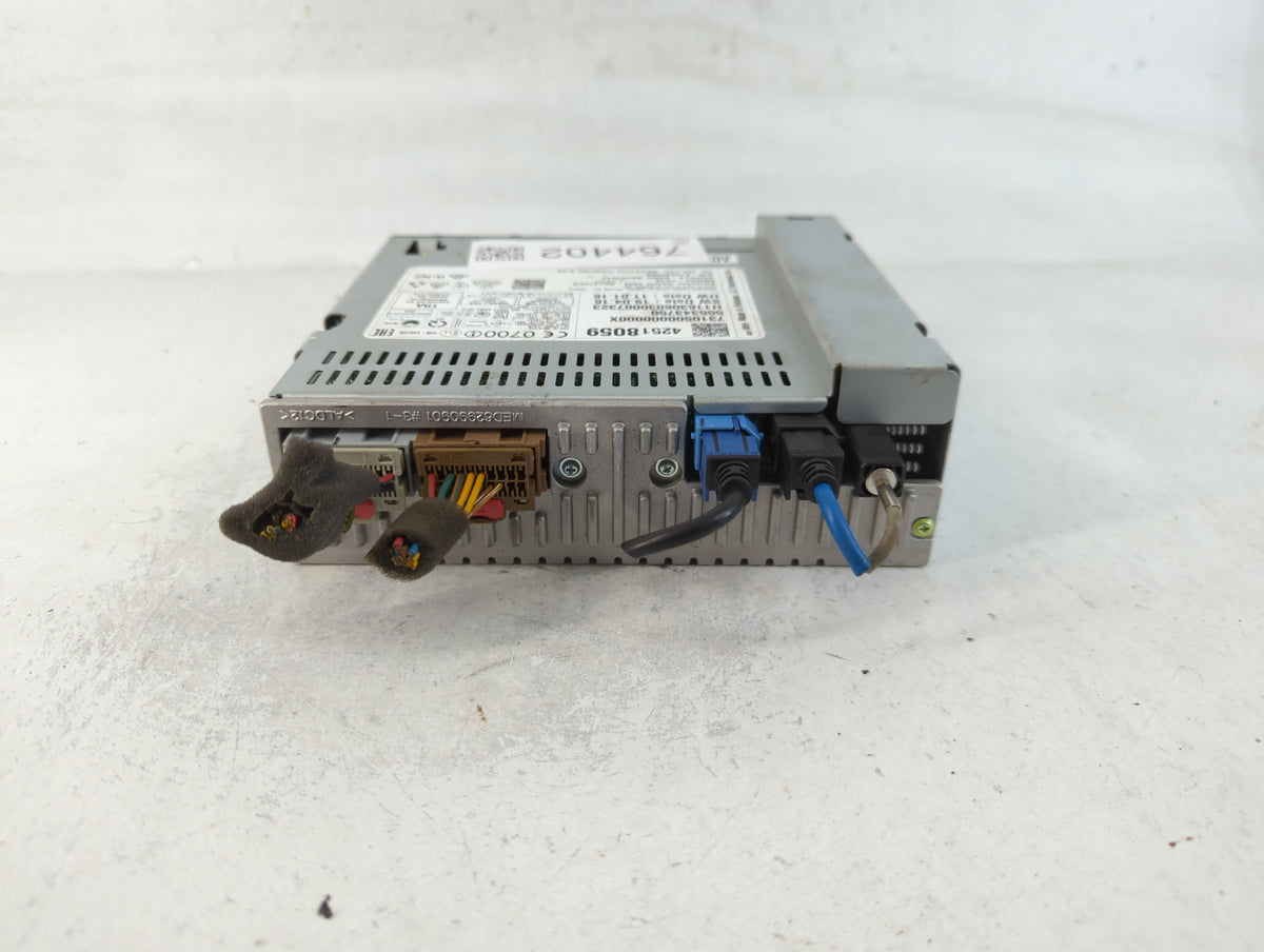 2016-2019 Chevrolet Spark Am Fm Cd Player Radio Receiver 764402 - Oemusedautoparts1.com