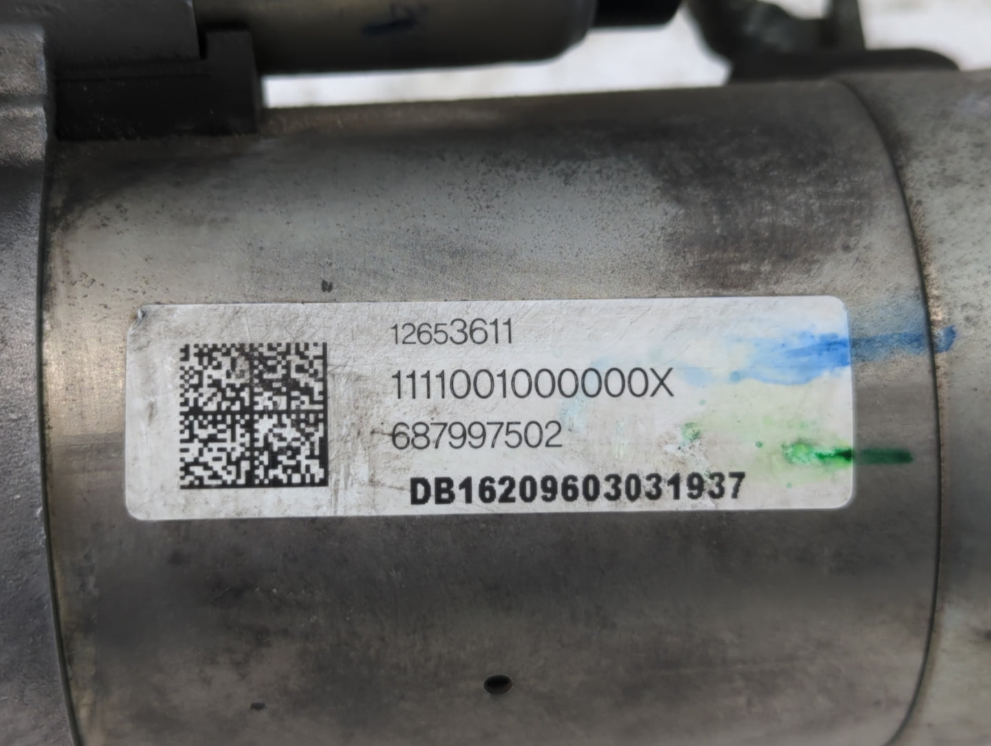 2017 Chevrolet Spark Car Starter Motor Solenoid OEM P/N:12653611 Fits OEM Used Auto Parts - Oemusedautoparts1.com