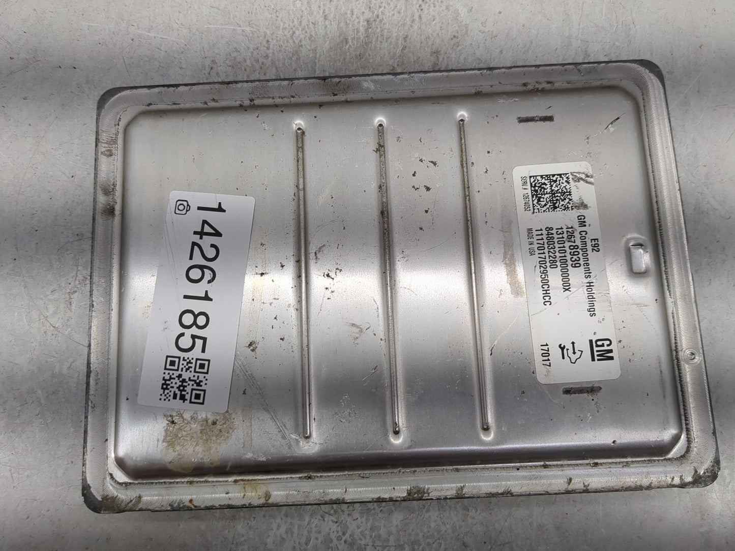 2017 Chevrolet Suburban 1500 PCM Engine Control Computer ECU ECM PCU OEM P/N:12678939 13101010000000X Fits Fits 2016 2018 OE