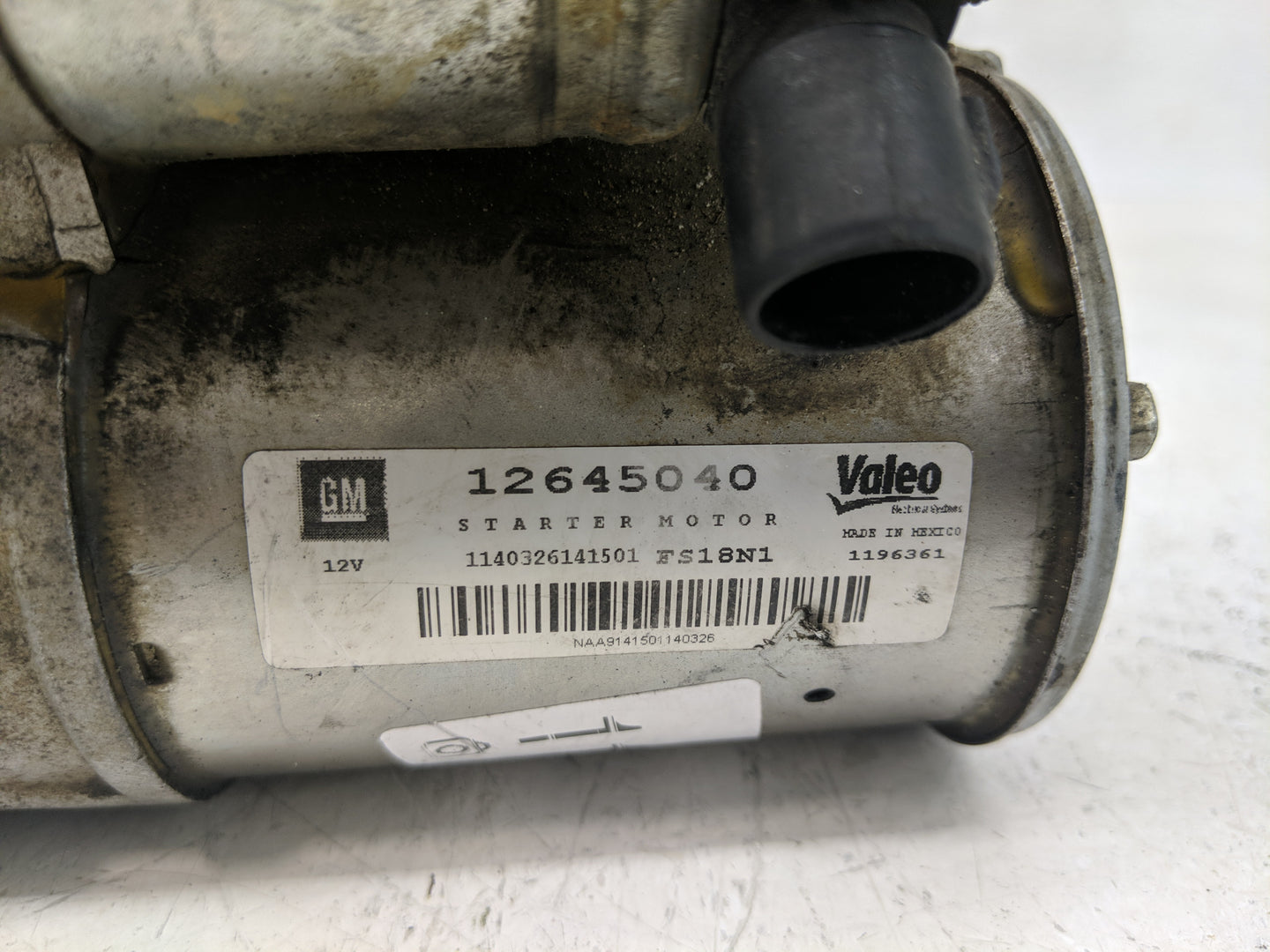 2015-2020 Chevrolet Tahoe Car Starter Motor Solenoid OEM P/N:12645040 Fits Fits 2014 2015 2016 2017 2018 2019 2020 OEM Used 