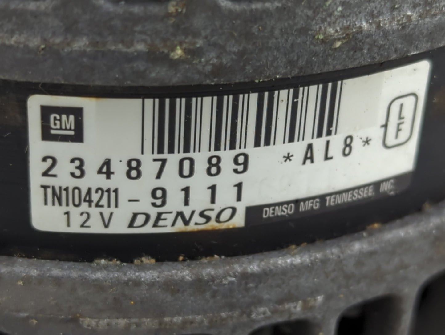 2015-2020 Chevrolet Tahoe Alternator Replacement Generator Charging Assembly Engine OEM P/N:TN104211-9111 23487089 Fits OEM 