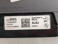 2017 Chevrolet Tahoe Instrument Cluster Speedometer Gauges P/N:84068685 28522242, 812812097, 1117017AJ4J0MSF0, AJ4J Miles: F