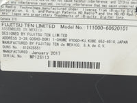 2017-2017 Chevrolet Tahoe Am Fm Cd Player Radio Receiver - Oemusedautoparts1.com