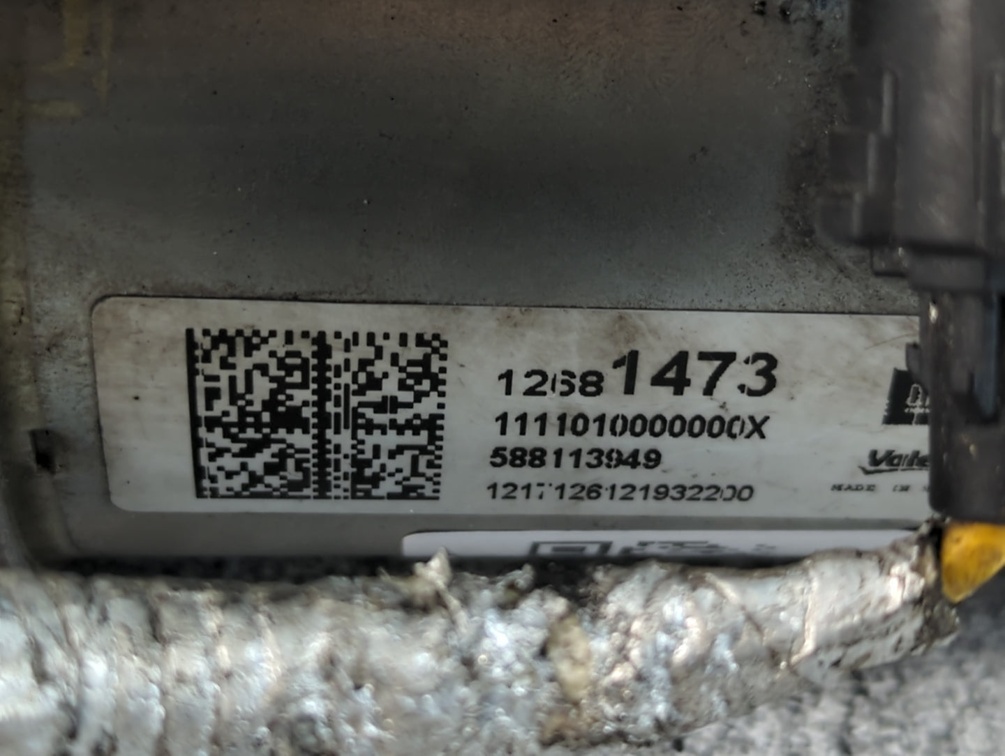 2015-2020 Chevrolet Tahoe Car Starter Motor Solenoid OEM P/N:12681473 Fits Fits 2014 2015 2016 2017 2018 2019 2020 OEM Used 