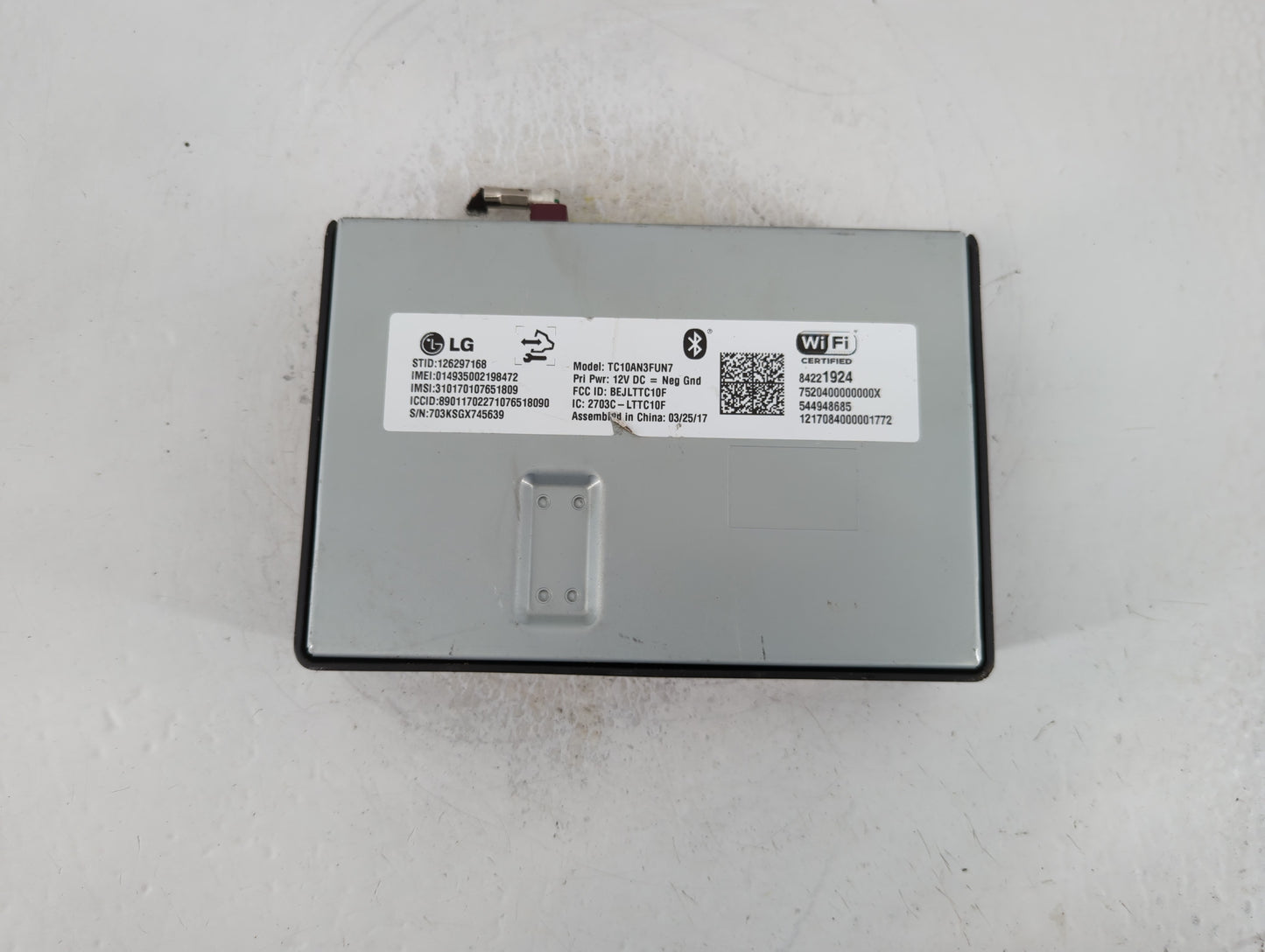 2017 Chevrolet Tahoe Radio AM FM Cd Player Receiver Replacement P/N:126297168 Fits OEM Used Auto Parts - Oemusedautoparts1.c