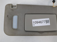 2017 Chevrolet Traverse Sun Visor Shade Replacement Passenger Right Mirror Fits OEM Used Auto Parts - Oemusedautoparts1.com