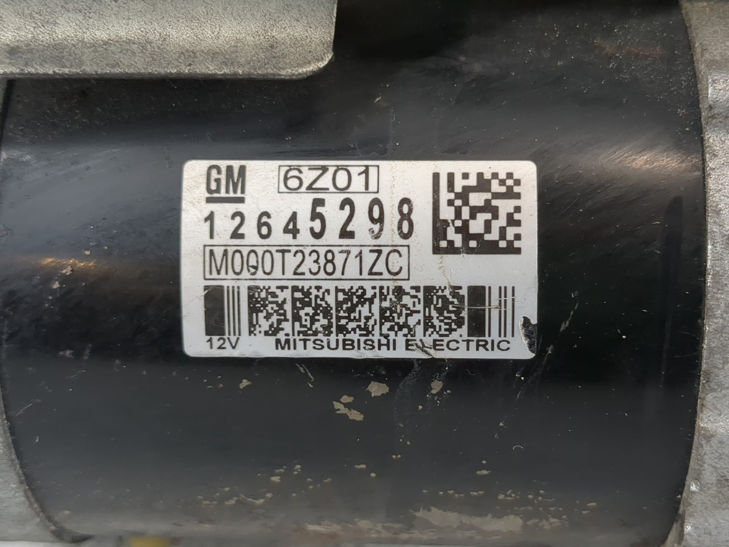 2017 Chevrolet Traverse Car Starter Motor Solenoid OEM P/N:12645298 Fits OEM Used Auto Parts - Oemusedautoparts1.com