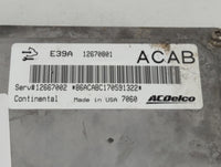 2017 Chevrolet Traverse PCM Engine Control Computer ECU ECM PCU OEM P/N:12670801 Fits Fits 2018 2019 2020 OEM Used Auto Part