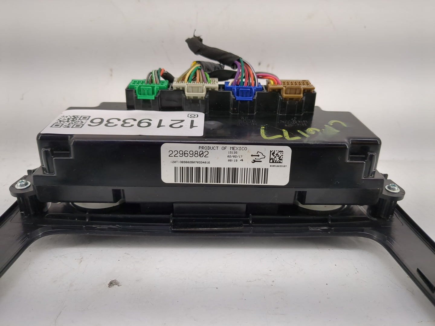 2013-2017 Chevrolet Traverse Climate Control Module Temperature AC/Heater Replacement P/N:22969802 Fits OEM Used Auto Parts 
