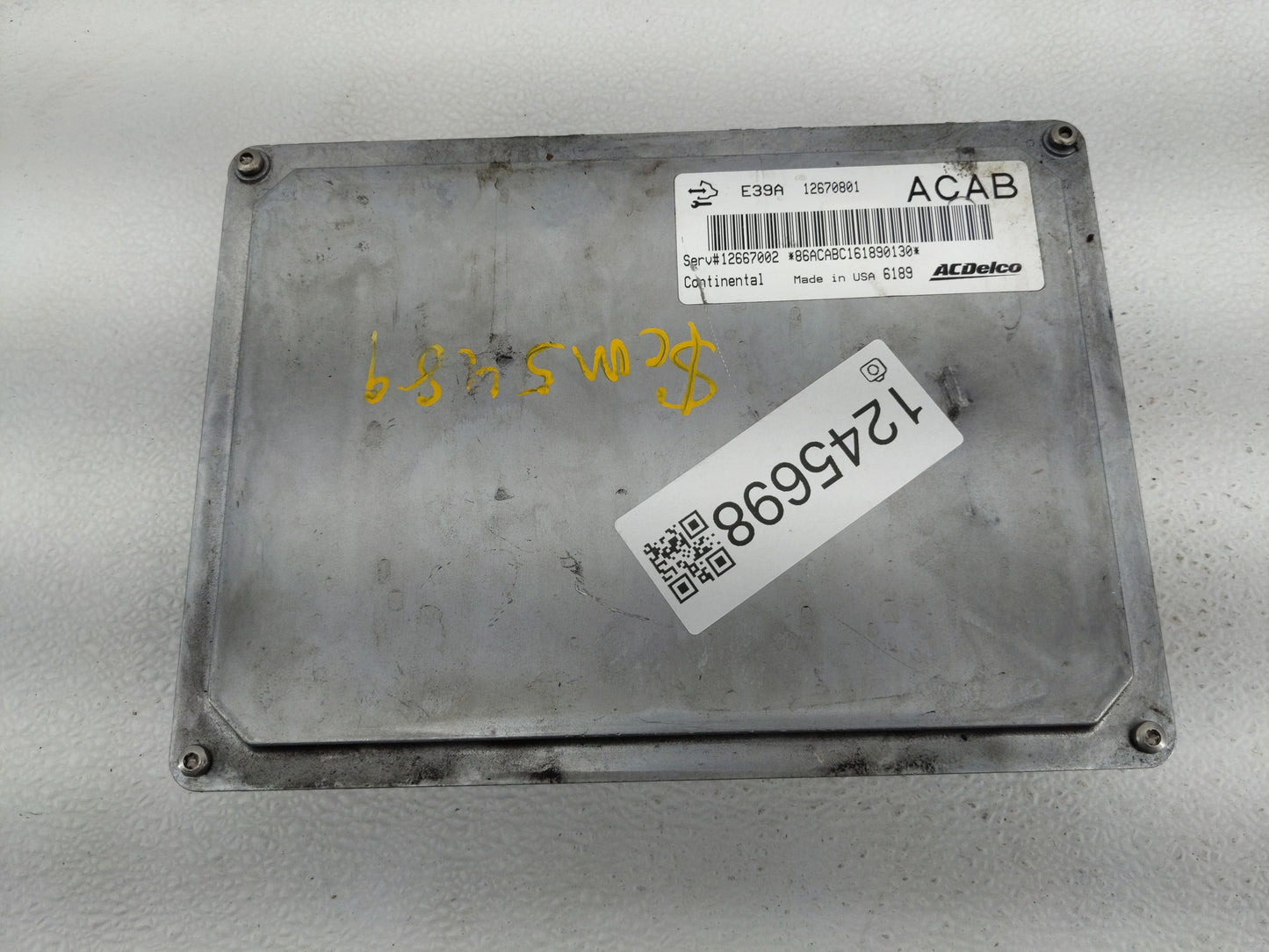 2017 Chevrolet Traverse PCM Engine Control Computer ECU ECM PCU OEM Fits Fits 2018 2019 2020 OEM Used Auto Parts - Oemusedau