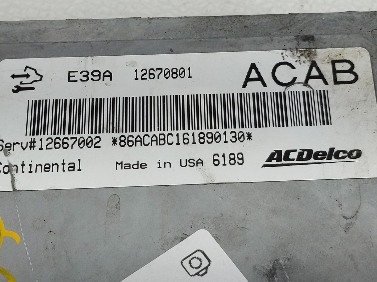 2017 Chevrolet Traverse PCM Engine Control Computer ECU ECM PCU OEM Fits Fits 2018 2019 2020 OEM Used Auto Parts - Oemusedau