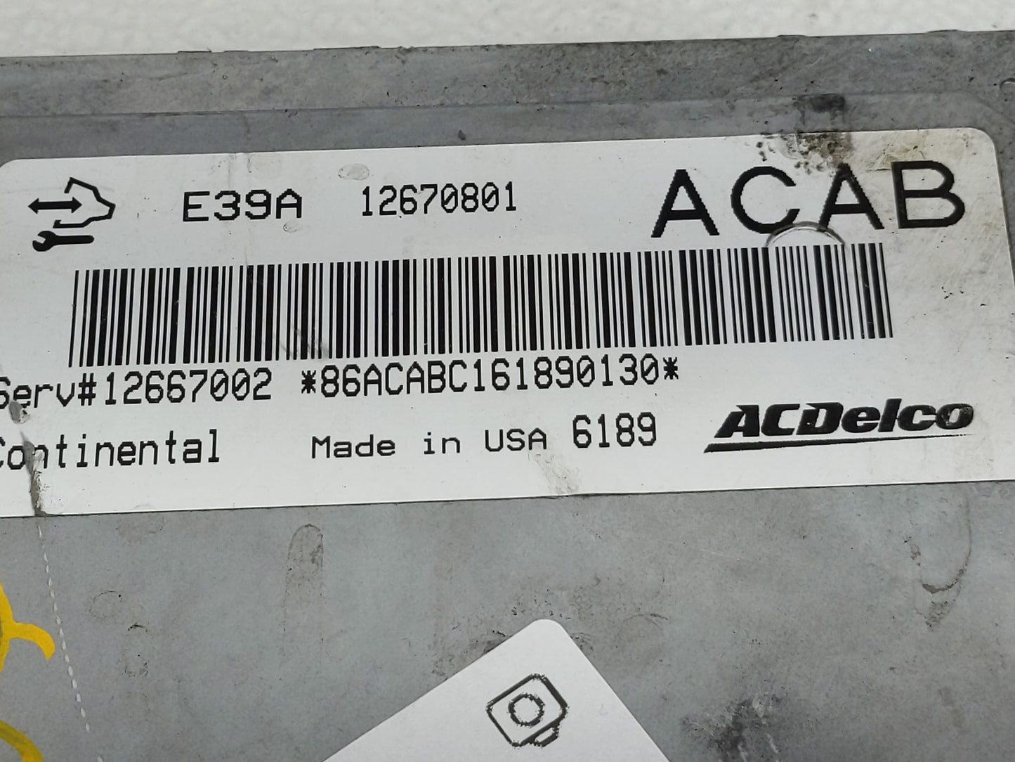 2017 Chevrolet Traverse PCM Engine Control Computer ECU ECM PCU OEM Fits Fits 2018 2019 2020 OEM Used Auto Parts - Oemusedau