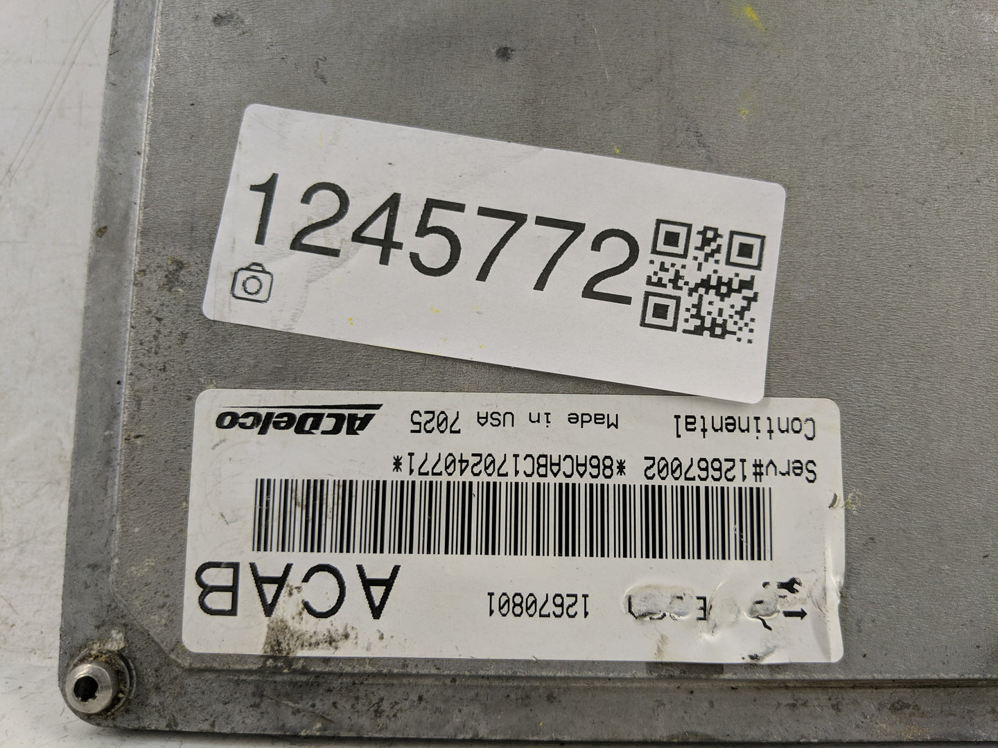 2017 Chevrolet Traverse PCM Engine Control Computer ECU ECM PCU OEM Fits Fits 2018 2019 2020 OEM Used Auto Parts - Oemusedau
