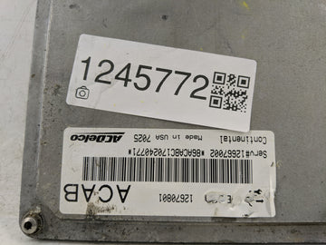 2017 Chevrolet Traverse PCM Engine Control Computer ECU ECM PCU OEM Fits Fits 2018 2019 2020 OEM Used Auto Parts