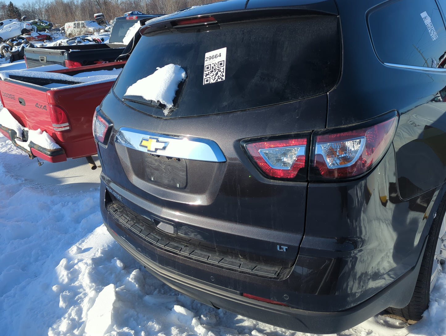 2013-2017 Chevrolet Traverse Trunk/decklid/hatch/tailgate Oem - Oemusedautoparts1.com