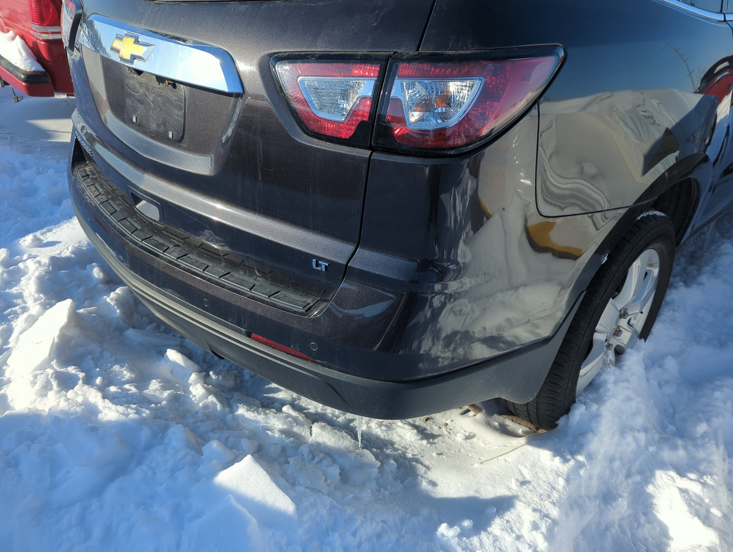 2013-2017 Chevrolet Traverse Rear Bumper Assembly Oem 1319140 - Oemusedautoparts1.com