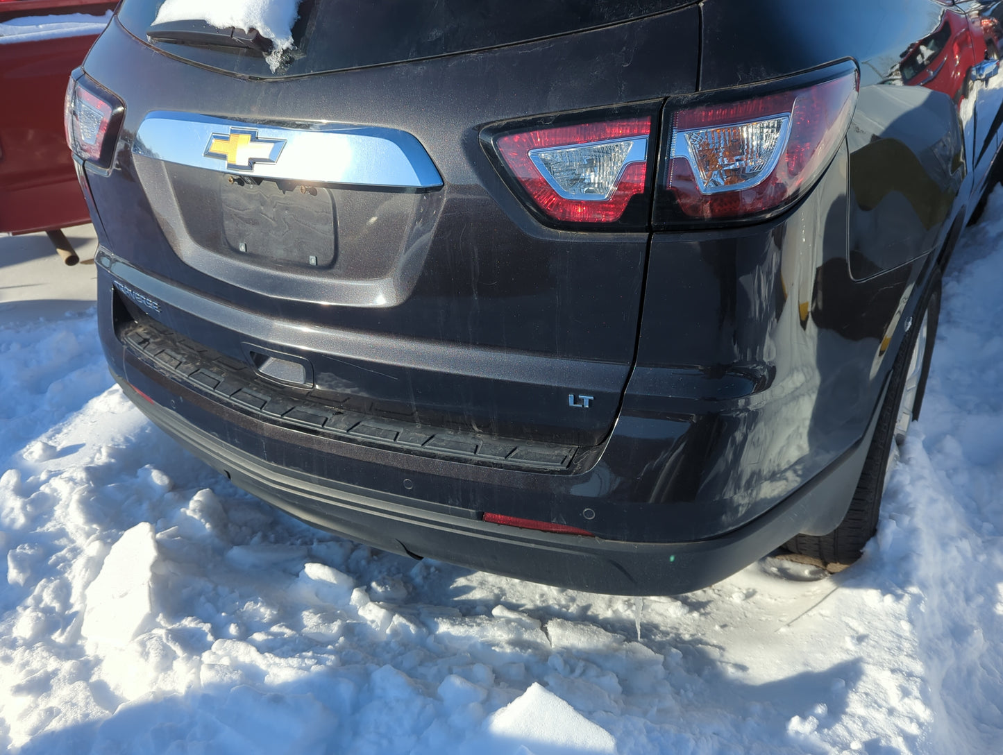 2013-2017 Chevrolet Traverse Rear Bumper Assembly Oem 1319140 - Oemusedautoparts1.com
