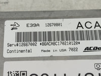 2017 Chevrolet Traverse PCM Engine Control Computer ECU ECM PCU OEM P/N:12670801 Fits Fits 2018 2019 2020 OEM Used Auto Part