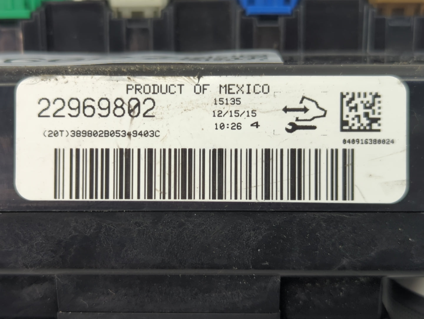 2013-2017 Chevrolet Traverse Climate Control Module Temperature AC/Heater Replacement P/N:22969802 23251326 Fits OEM Used Au