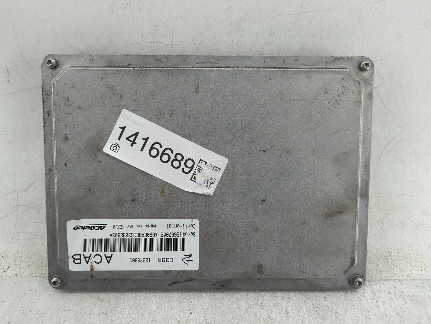 2017 Chevrolet Traverse PCM Engine Control Computer ECU ECM PCU OEM P/N:12670801 Fits Fits 2018 2019 2020 OEM Used Auto Part