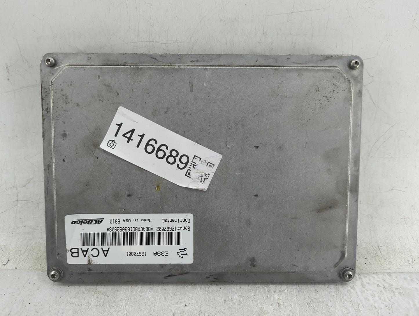 2017 Chevrolet Traverse PCM Engine Control Computer ECU ECM PCU OEM P/N:12670801 Fits Fits 2018 2019 2020 OEM Used Auto Part