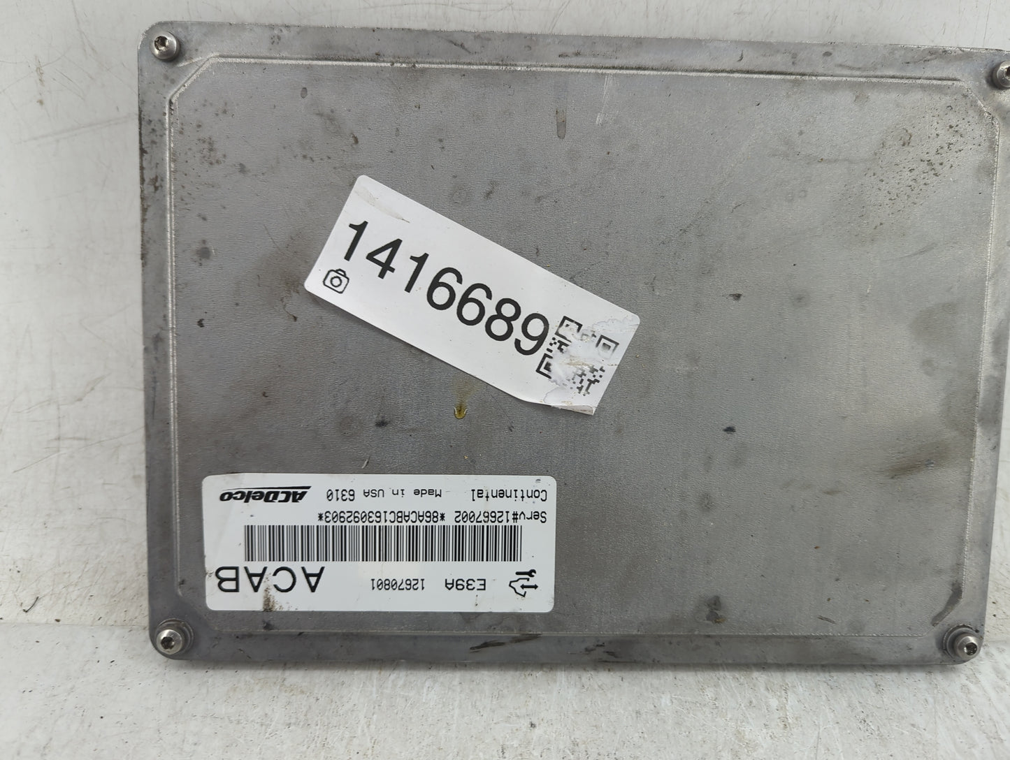 2017 Chevrolet Traverse PCM Engine Control Computer ECU ECM PCU OEM P/N:12670801 Fits Fits 2018 2019 2020 OEM Used Auto Part