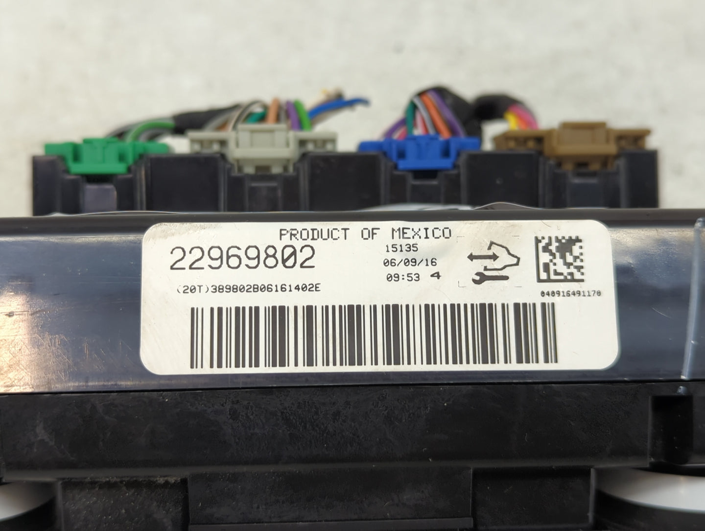 2013-2017 Chevrolet Traverse Climate Control Module Temperature AC/Heater Replacement P/N:22969802 Fits OEM Used Auto Parts 