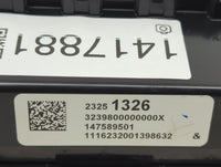 2013-2017 Chevrolet Traverse Climate Control Module Temperature AC/Heater Replacement P/N:23251326 Fits OEM Used Auto Parts 