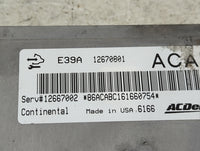 2017 Chevrolet Traverse PCM Engine Control Computer ECU ECM PCU OEM P/N:12670801 Fits Fits 2018 2019 2020 OEM Used Auto Part