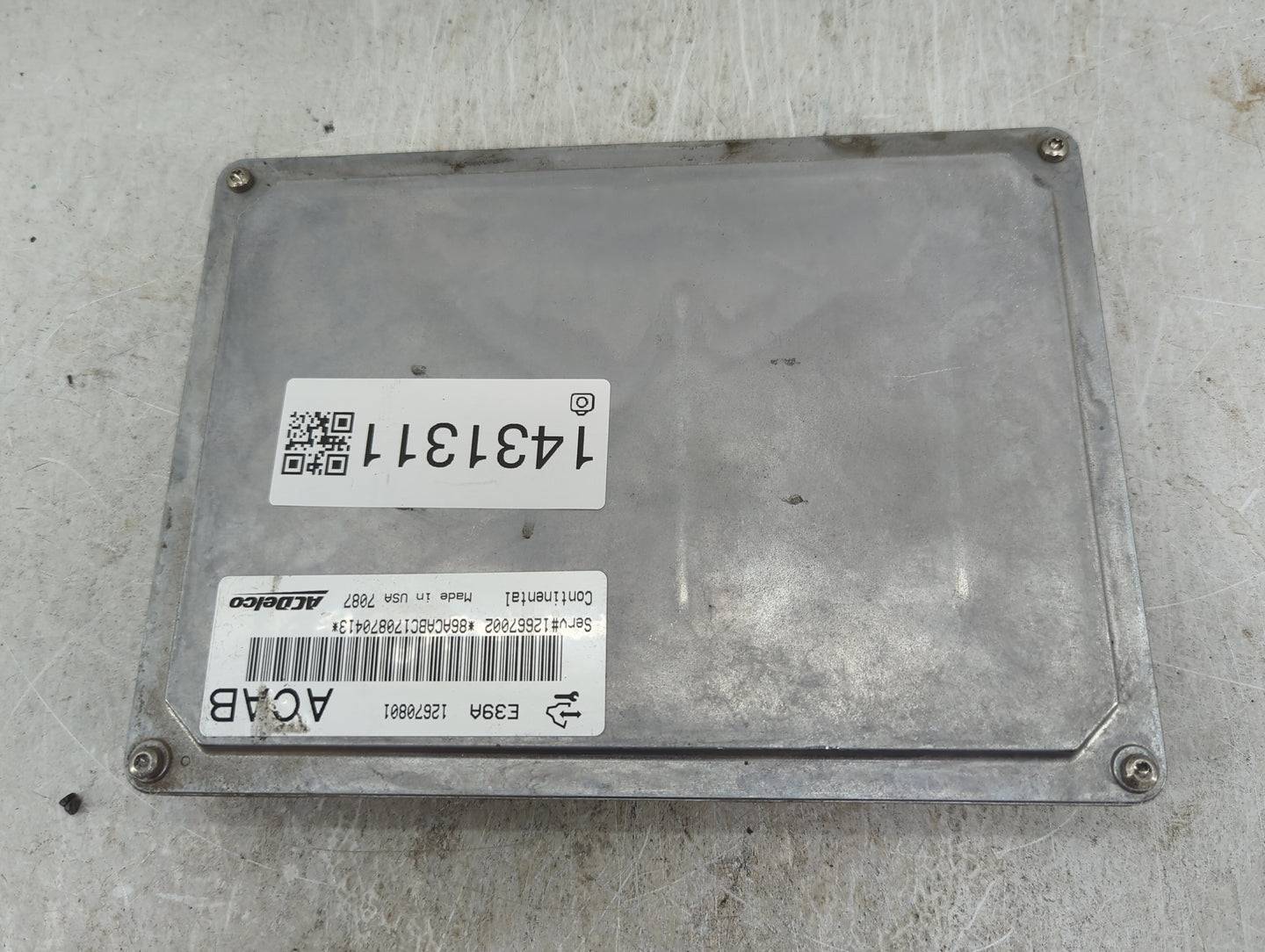 2017 Chevrolet Traverse PCM Engine Control Computer ECU ECM PCU OEM P/N:12667002 12670801, E39A Fits Fits 2018 2019 2020 OEM
