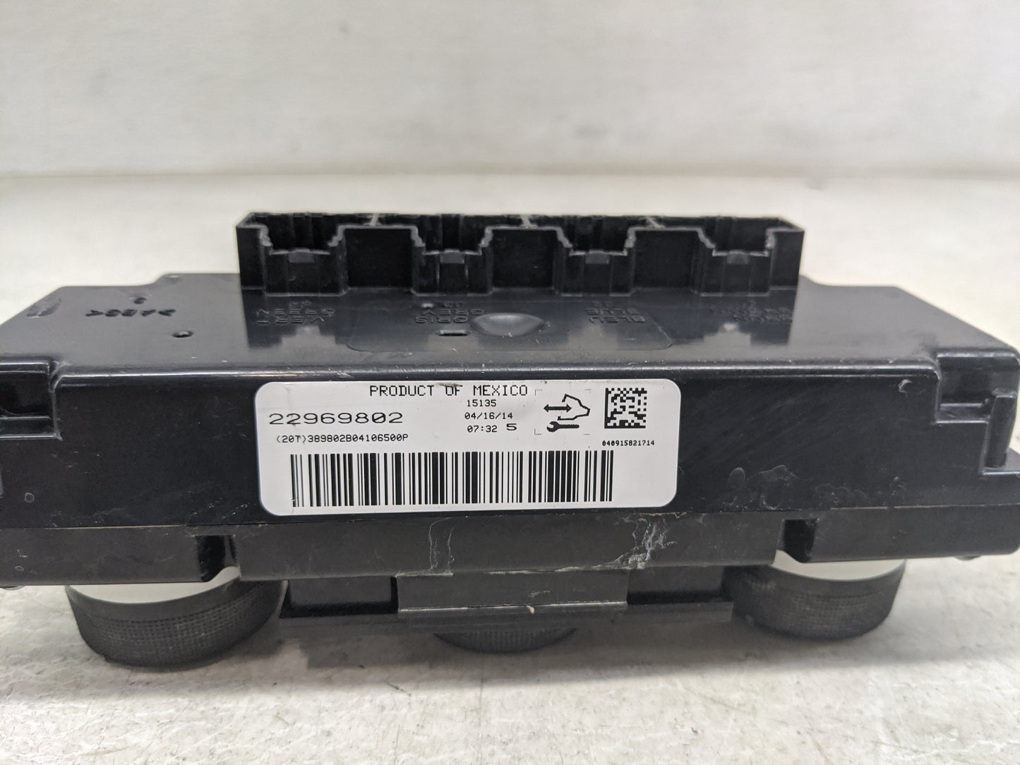2013-2017 Chevrolet Traverse Climate Control Module Temperature AC/Heater Replacement P/N:22969802 Fits OEM Used Auto Parts 