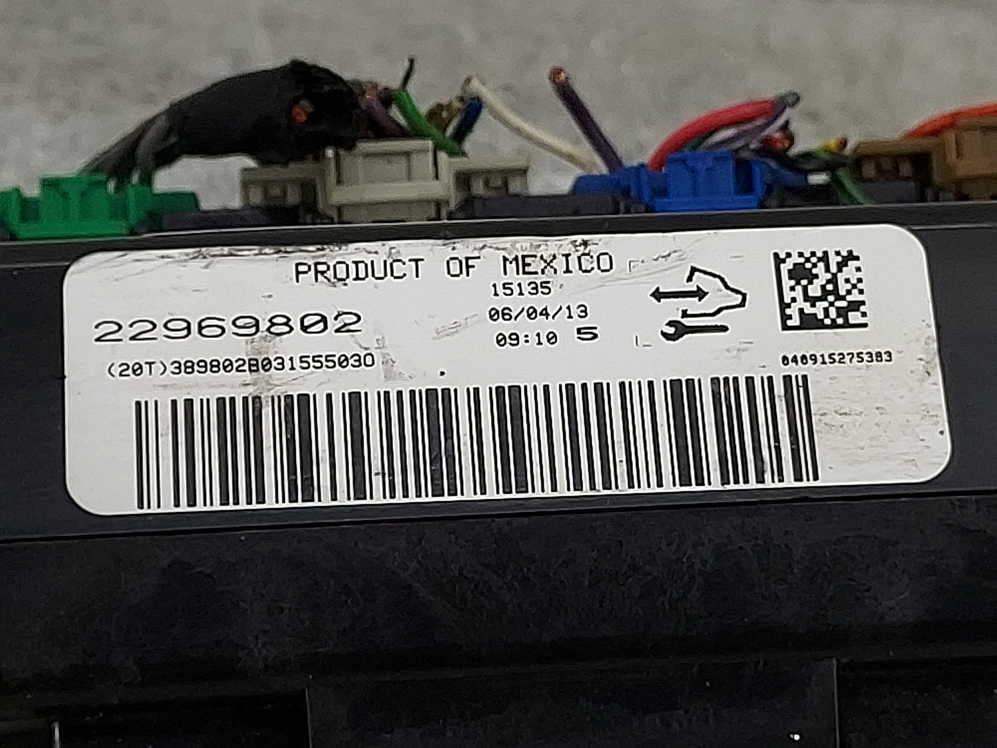 2013-2017 Chevrolet Traverse Climate Control Module Temperature AC/Heater Replacement P/N:22969802 Fits OEM Used Auto Parts 