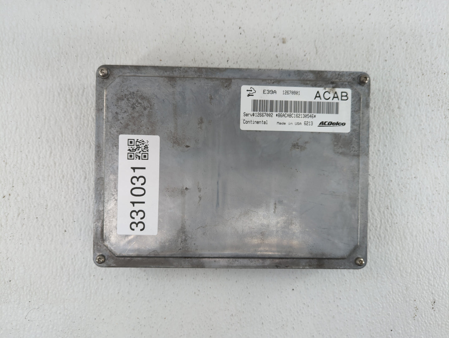 2017 Chevrolet Traverse PCM Engine Control Computer ECU ECM PCU OEM P/N:12667002 12698026, 12673932, 12708794 Fits Fits 2018