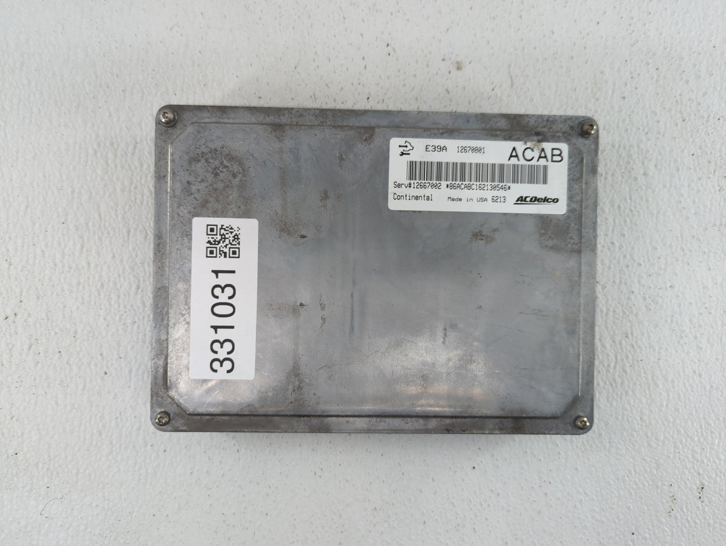 2017 Chevrolet Traverse PCM Engine Control Computer ECU ECM PCU OEM P/N:12667002 12698026, 12673932, 12708794 Fits Fits 2018