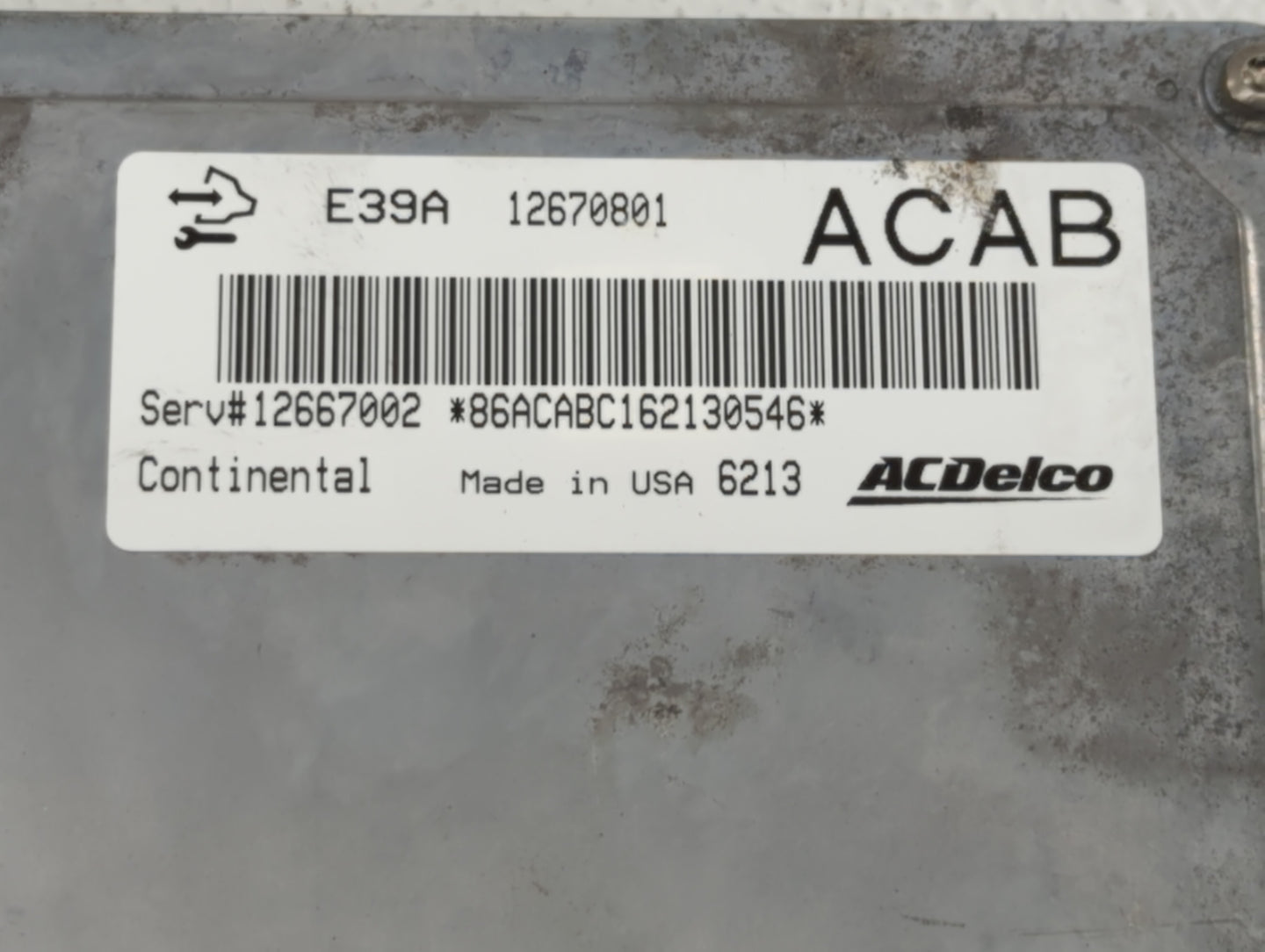 2017 Chevrolet Traverse PCM Engine Control Computer ECU ECM PCU OEM P/N:12667002 12698026, 12673932, 12708794 Fits Fits 2018