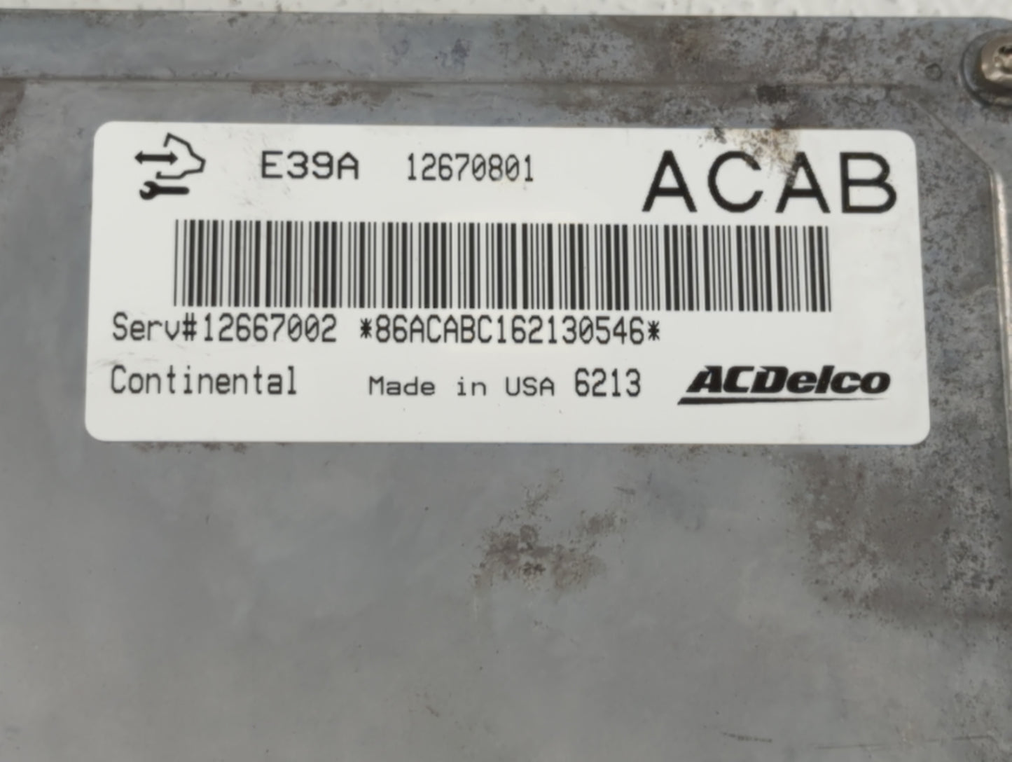 2017 Chevrolet Traverse PCM Engine Control Computer ECU ECM PCU OEM P/N:12667002 12698026, 12673932, 12708794 Fits Fits 2018
